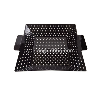 12 inch square enamel grill hok